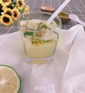 Make Lemon iced sapphire step 5