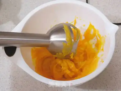 Make Pumpkin butterflies step 1