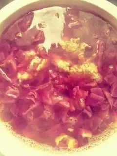 Make The blue egg soup step 4