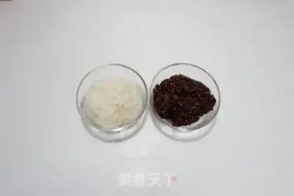 Make Panthers with rice step 0