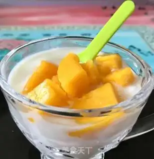Make Mango yogurt cup step 4