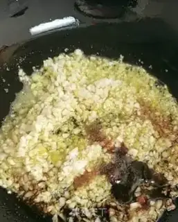 Make Garlic abalone step 3