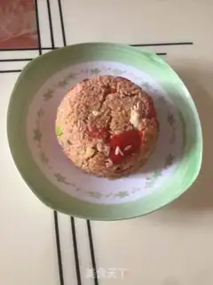 Make Tomato egg fried rice step 5