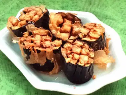 Make A laced eggplant step 5