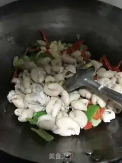 Make Plum fried pig intestines step 8