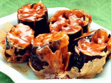 Make A laced eggplant step 9