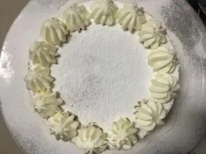 Make Fresh fruit cake step 2