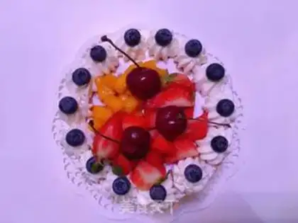 Make Fresh fruit cake step 3