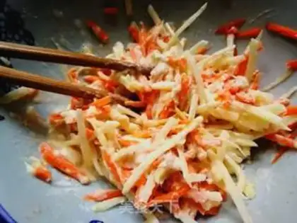 Make Potato-covered eggs step 4