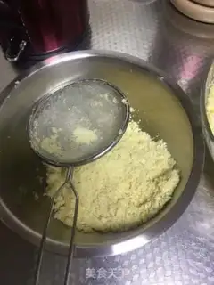 Make Pure green bean cake step 2