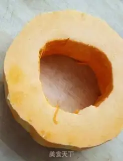 Make Pumpkin porridge step 1
