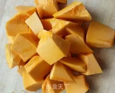 Make Pumpkin porridge step 2