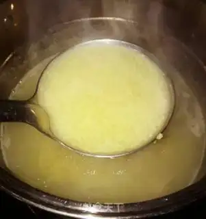 Make Pumpkin porridge step 3