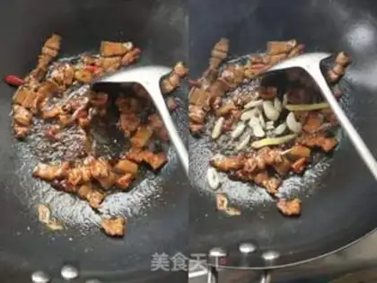 Make Flowers and meat step 1