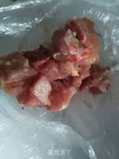Make Pork-covered chicken step 1