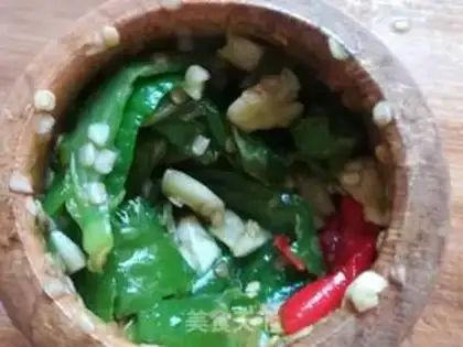 Make Hot pepper eggs step 10