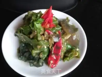 Make Hot pepper eggs step 13