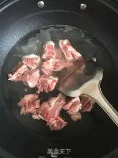 Make Potato burn ribs step 0