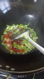 Make Garlic cabbage step 1