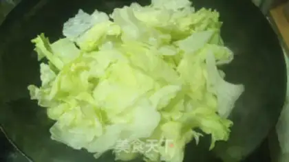 Make Garlic lettuce step 1