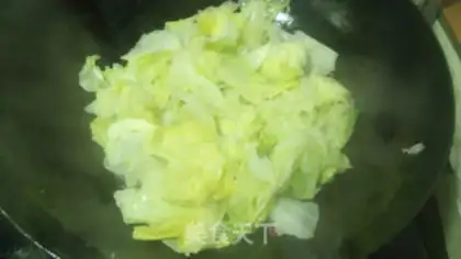 Make Garlic lettuce step 2