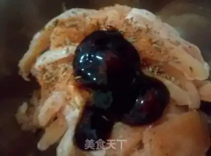 Make Chicken silk step 2