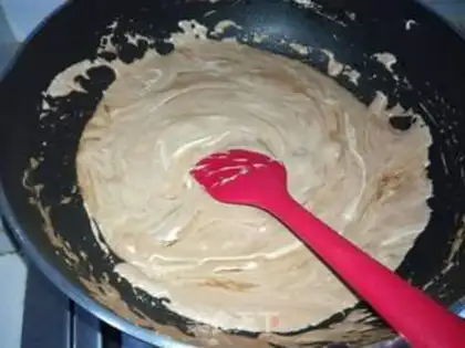 Make Chocolate barley souffle step 6