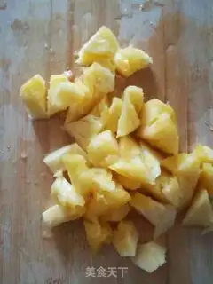 Make Rose pineapple juice step 2