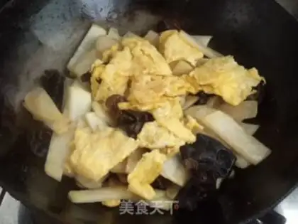 Make Mule eggs fried blue step 9