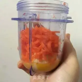 Make Banana carrots step 2