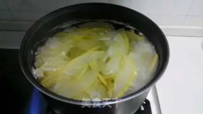 Make Honey tea step 2