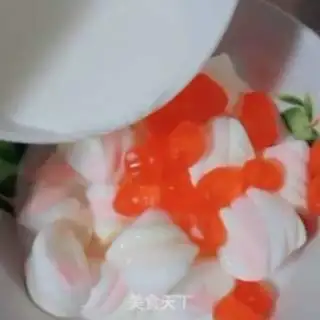 Make Strawberry milk pudding step 2