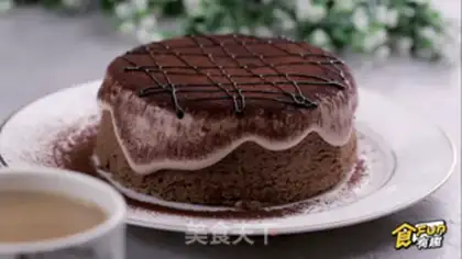 Make Net red dirty cake step 18