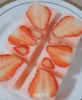 Make Strawberry milk pudding step 8