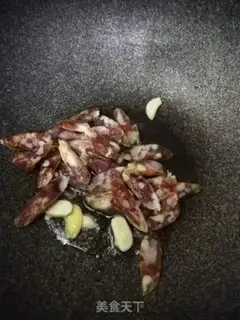Make Rancho fried sausage step 2