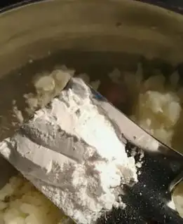 Make Potato sweets step 2