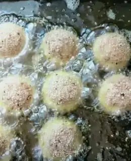 Make Sesame and flowers step 8