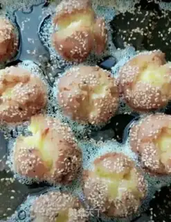 Make Sesame and flowers step 9