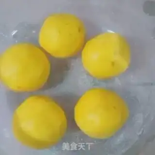 Make Pumpkin rice cake step 4
