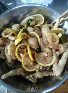 Make Lemon chicken claws step 8