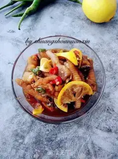 Make Lemon chicken claws step 10