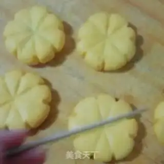 Make Pumpkin rice cake step 7
