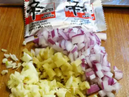 Make Korean Paw step 3