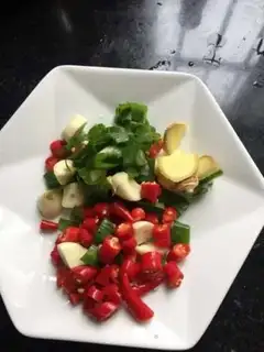 Make Spicy garter step 4