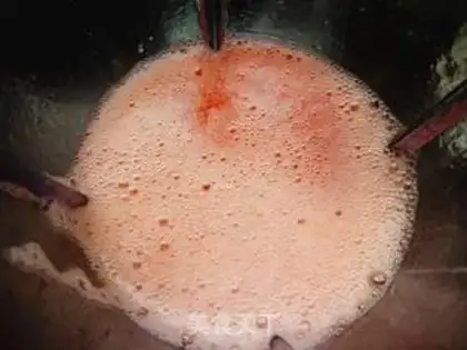 Make Fresh strawberry juice step 4