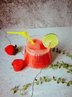 Make Fresh strawberry juice step 6