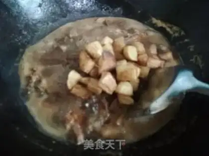 Make Potato burn dragon bones step 6