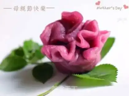 Make Potato carnations step 12