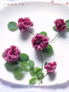 Make Potato carnations step 13