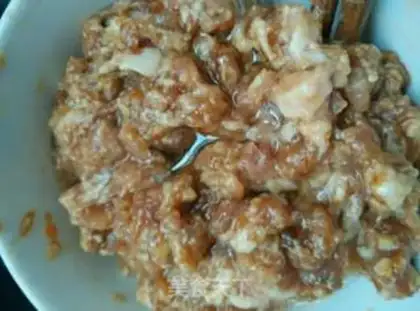 Make Pork mushroom pot sticker step 4
